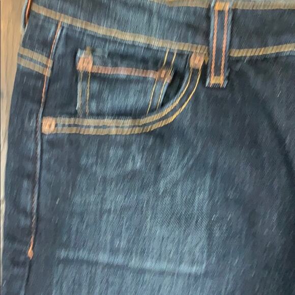 Levi's Nouveau Boot Cut Stretch 515 Dark Jeans 10 - Picture 3 of 6